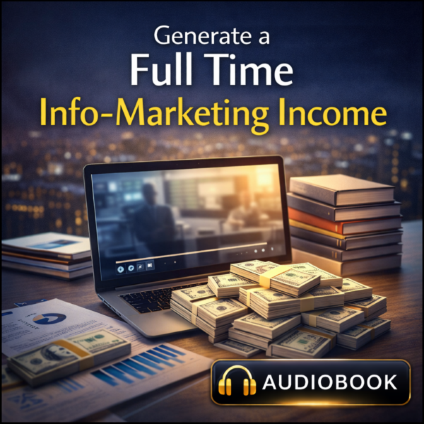 Generate a Full Time Info-Marketing Income Audiobook