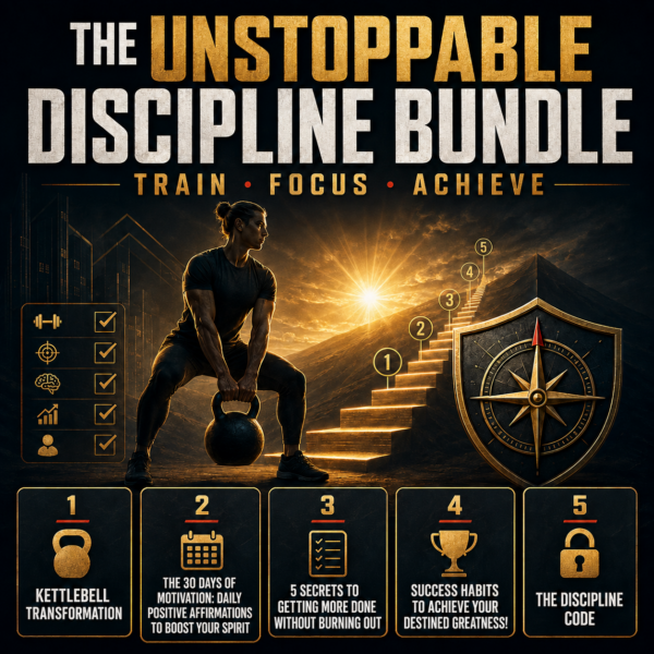 The Unstoppable Discipline Bundle: Train, Focus & Achieve
